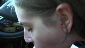 Niki enjoys the ride on the road to Hana.