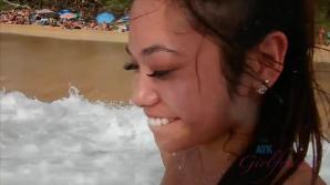 You take Vina to the nude beach, then you fuck her in bed.